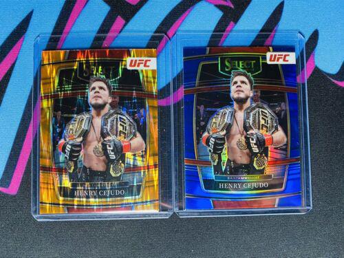 Henry Cejudo 2022 Panini Select UFC Concourse #42 Orange Flash