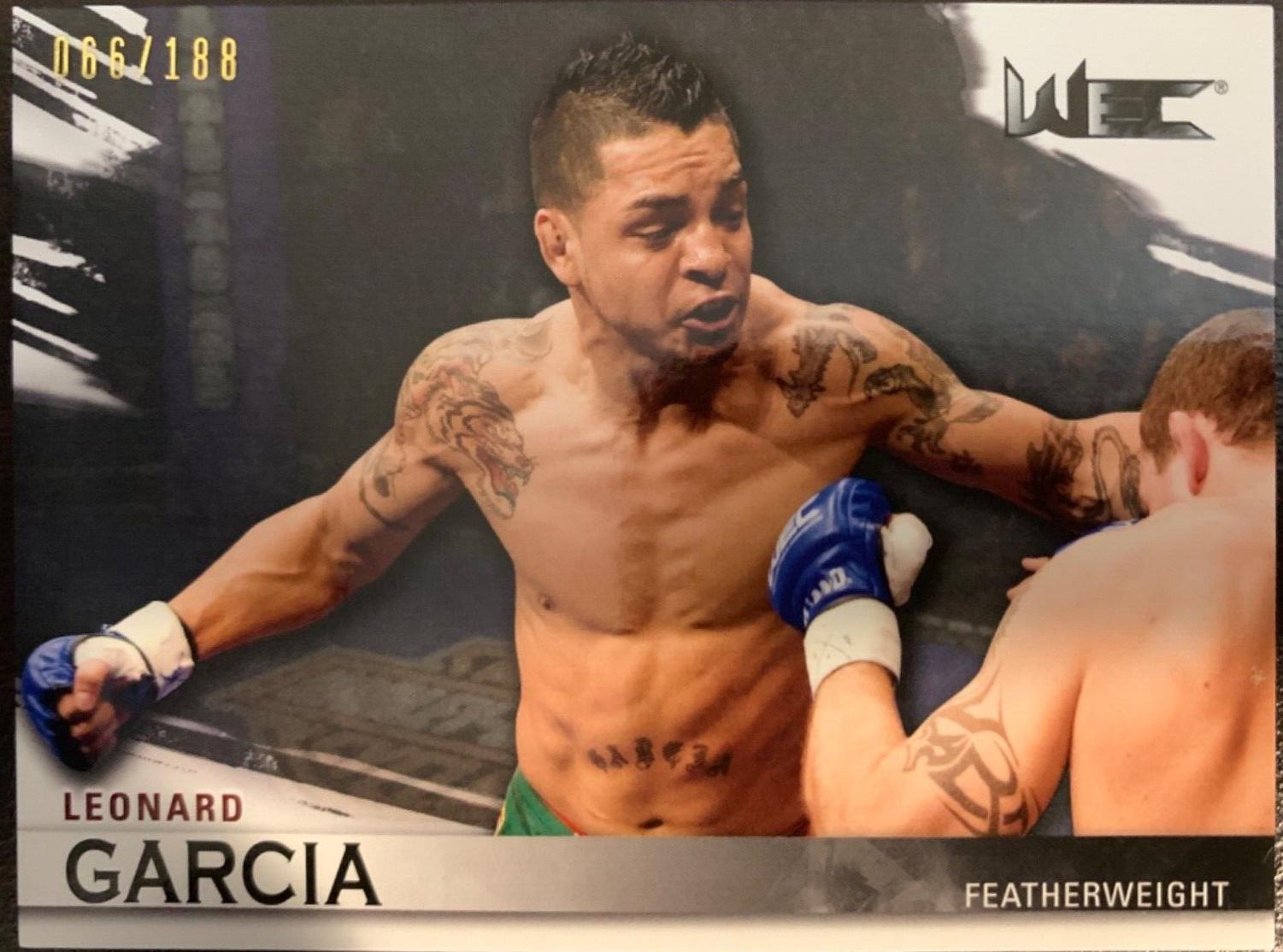 Leonard Garcia 2010 Topps UFC Knockout Base #113 Silver