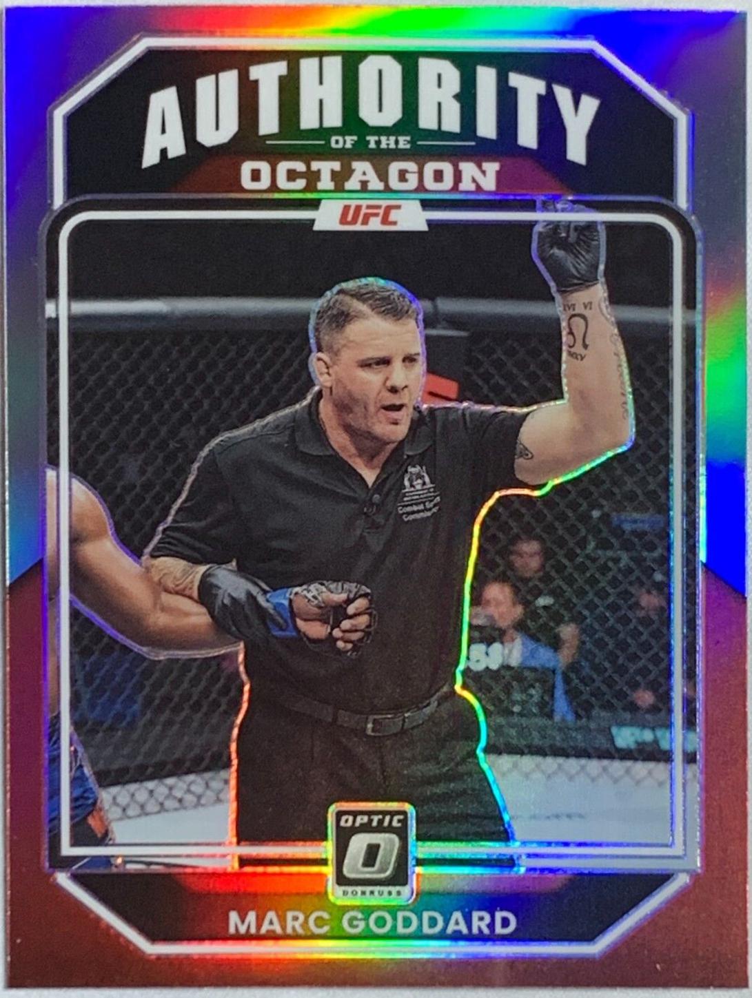 Marc Goddard 2023 Panini Donruss Optic UFC Base #147 Holo
