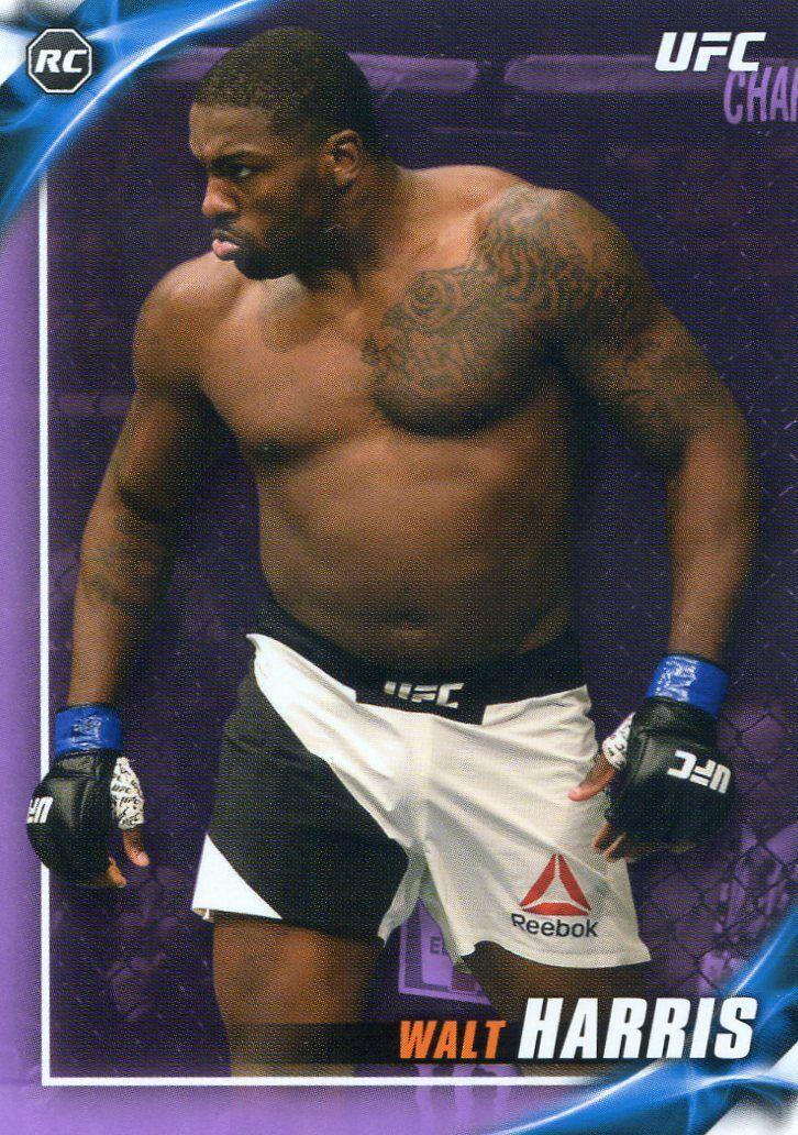 Walt Harris 2019 Topps UFC Knockout Base #58 Purple