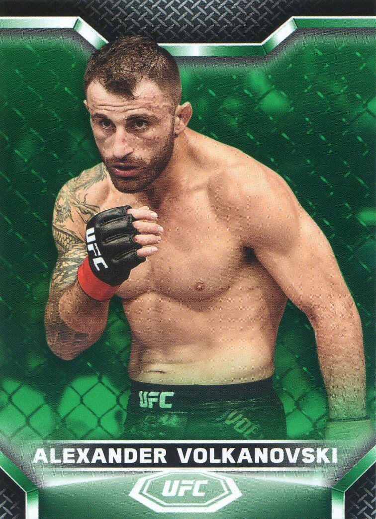 Alexander Volkanovski 2020 Topps UFC Knockout Base #23 Green