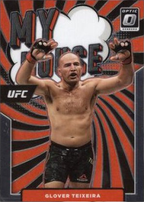 Glover Teixeira 2022 Panini Donruss Optic UFC My House #14 Holo