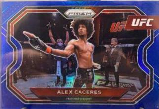 Alex Caceres 2022 Panini Prizm UFC Base #117 Blue