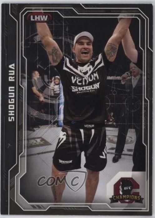 Mauricio Rua 2014 Topps UFC Champions Base #37 Black