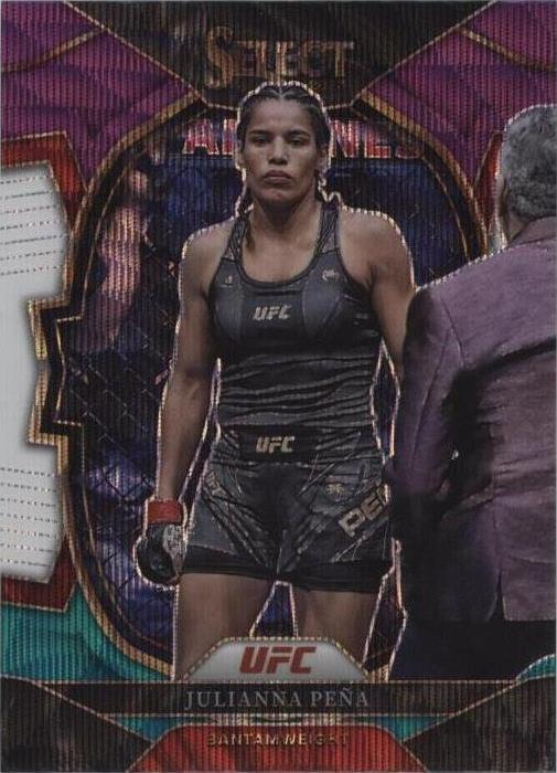Julianna Peña 2023 Panini Select UFC Concourse #37 Tiger