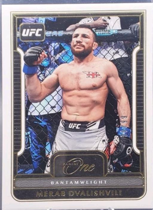 Merab Dvalishvili 2023 Panini Chronicles UFC Base One #475 Green