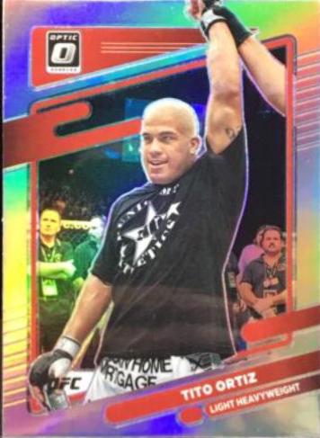 Tito Ortiz 2022 Panini Donruss Optic UFC Base #7 Holo