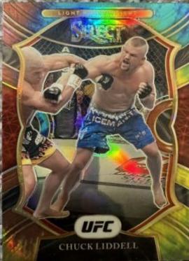 Chuck Liddell 2021 Panini Select UFC Concourse #88 Tie Dye
