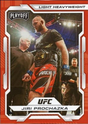 Jiri Prochazka 2023 Panini Chronicles UFC Base Playoff #169 Platinum