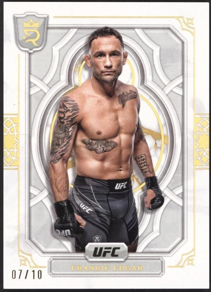 Frankie Edgar 2024 Topps Royalty UFC Base #43 Gold