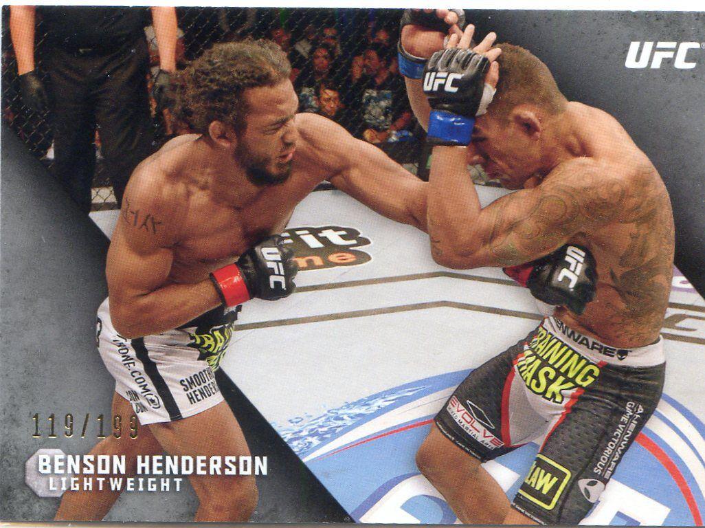 Benson Henderson 2015 Topps UFC Knockout Base #66 Silver