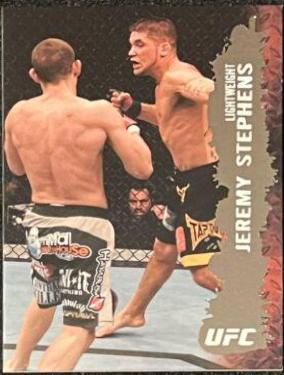 Jeremy Stephens 2009 Topps UFC Round 2 Base #79 Silver