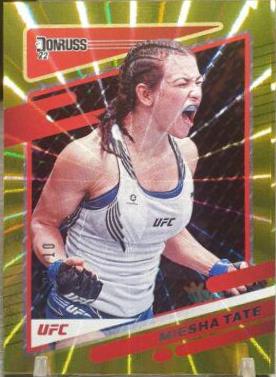 Miesha Tate 2022 Panini Donruss UFC Base #36 Gold