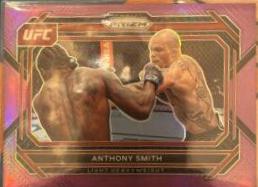 Anthony Smith 2023 Panini Prizm UFC Base #96 Purple