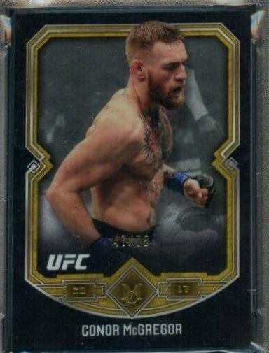 Conor McGregor 2017 Topps Museum Collection UFC Base #5 Gold