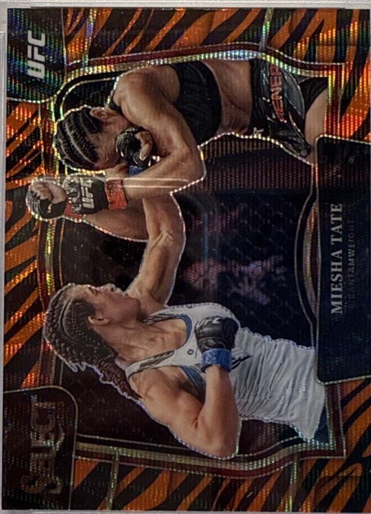 Miesha Tate 2023 Panini Select UFC Octagonside #253 Tiger