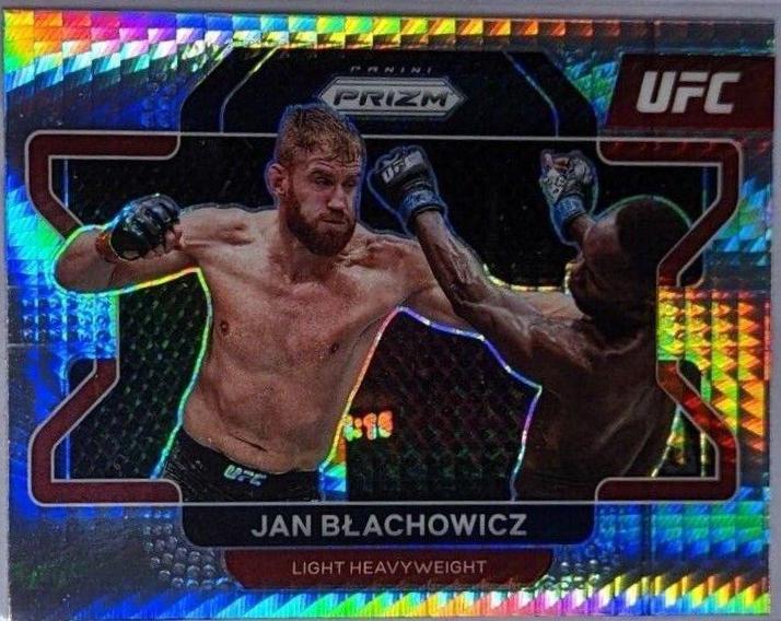 Jan Błachowicz 2022 Panini Prizm UFC Base #43 Hyper