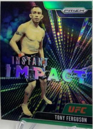Tony Ferguson 2021 Panini Prizm UFC Instant Impact #22 Green