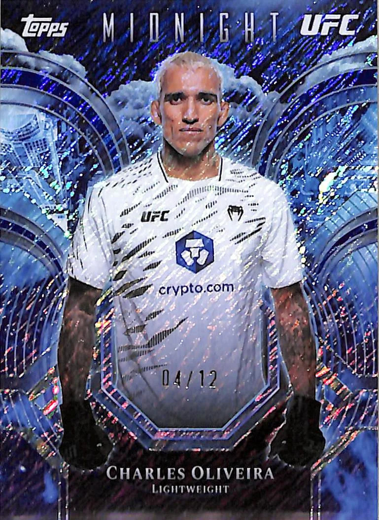 Charles Oliveira 2026 Topps Midnight UFC Night Watch #PC-6 Midnight