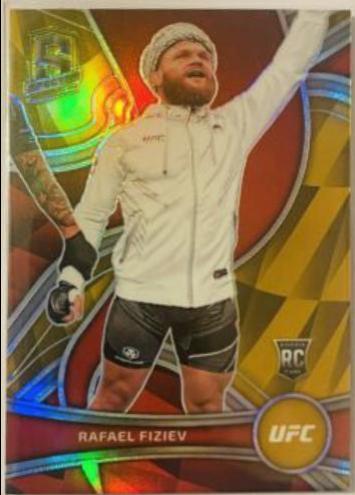 Rafael Fiziev 2022 Panini Chronicles UFC Base One #483 Platinum
