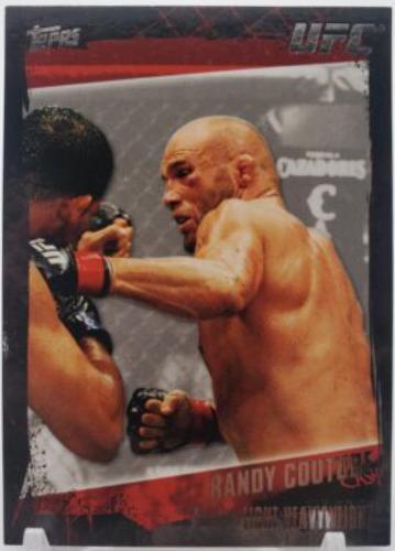 Randy Couture 2010 Topps UFC Base #16 Silver
