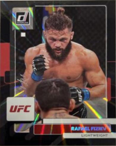 Rafael Fiziev 2023 Panini Donruss UFC Base #127 Laser