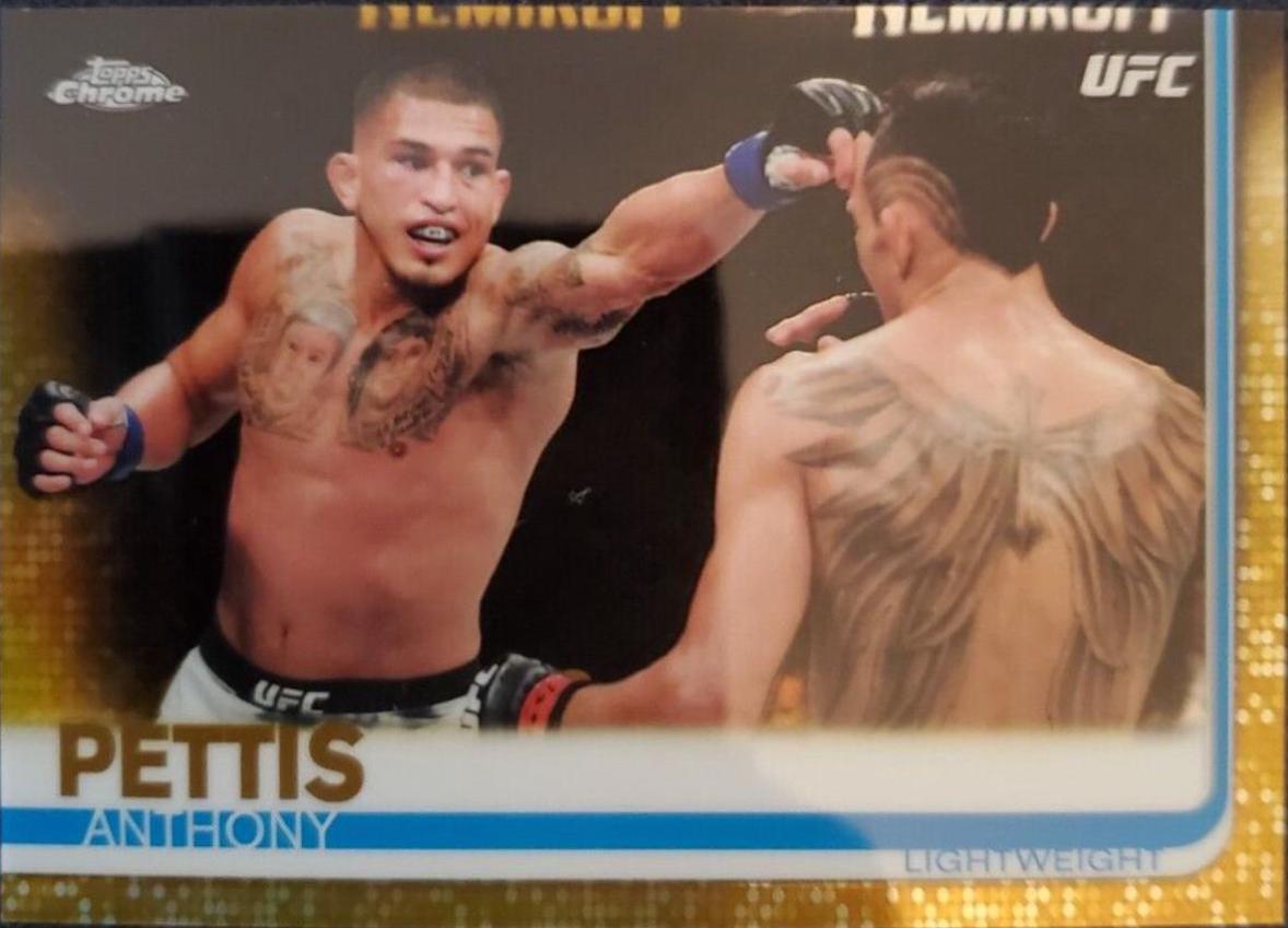 Anthony Pettis 2019 Topps Chrome UFC Base #22 Black