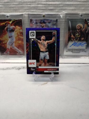 Sean Brady 2023 Panini Donruss Optic UFC Base #14 Purple Velocity