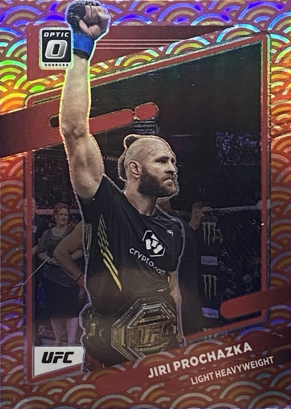 Jiri Prochazka 2022 Panini Donruss Optic UFC Base #86 Photon