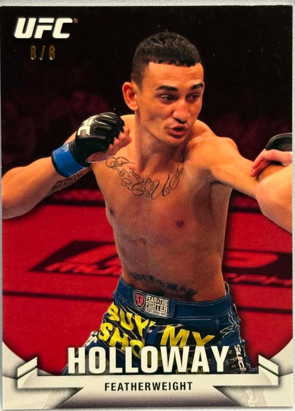 Max Holloway 2013 Topps UFC Knockout Base #42 Red