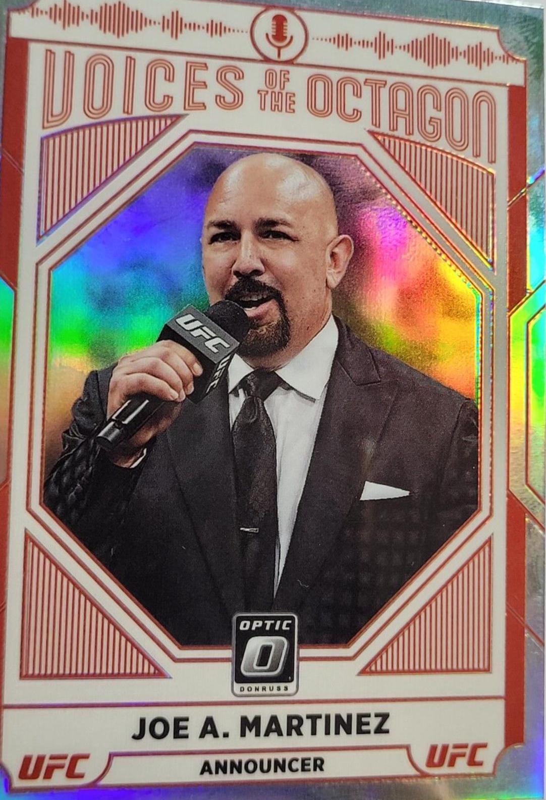 Joe A. Martinez 2022 Panini Donruss Optic UFC Base #125 Holo