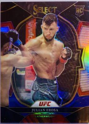 Julian Erosa 2023 Panini Select UFC Concourse #27 Black Blue