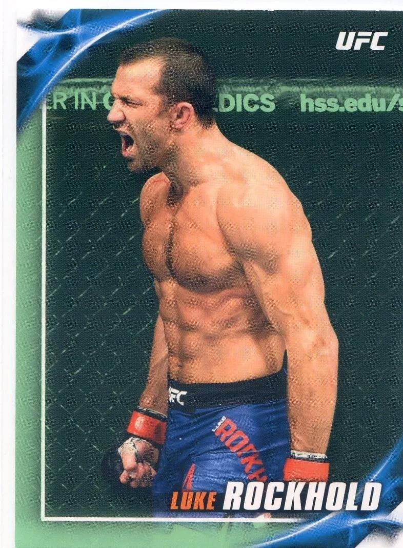 Luke Rockhold 2019 Topps UFC Knockout Base #13 Green