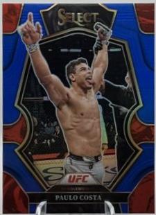 Paulo Costa 2023 Panini Select UFC Premier Level #149 Red Blue Prizm