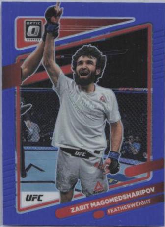 Zabit Magomedsharipov 2022 Panini Donruss Optic UFC Base #63 Blue