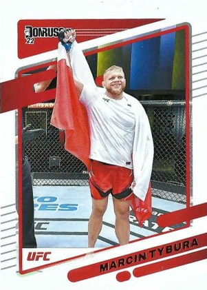 Marcin Tybura 2022 Panini Donruss UFC Base #54 Blue