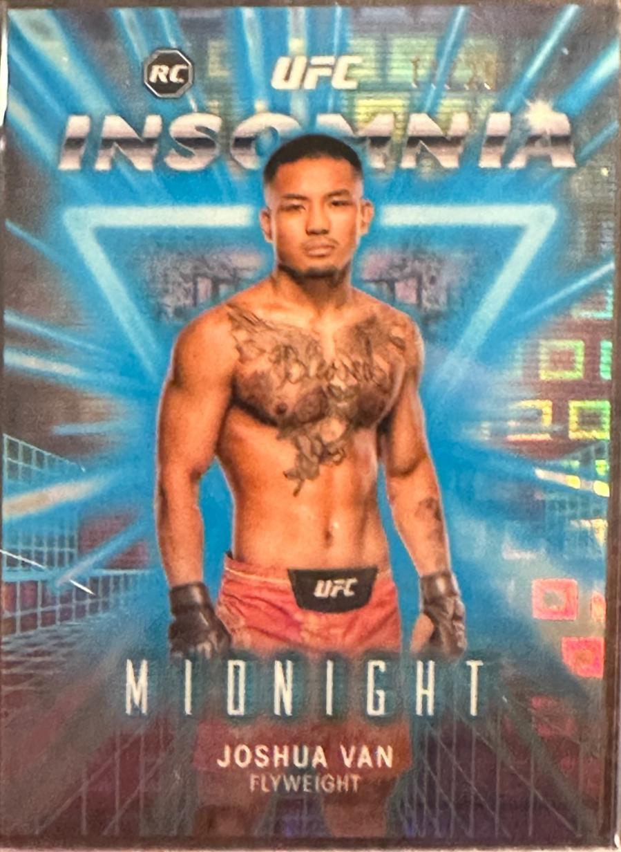 Joshua Van 2025 Topps Midnight UFC Insomnia #IN-19 Moonrise