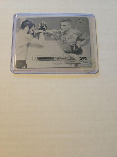 Dustin Poirier 2018 Topps Chrome UFC Fighter Autographs #FA-DP Black