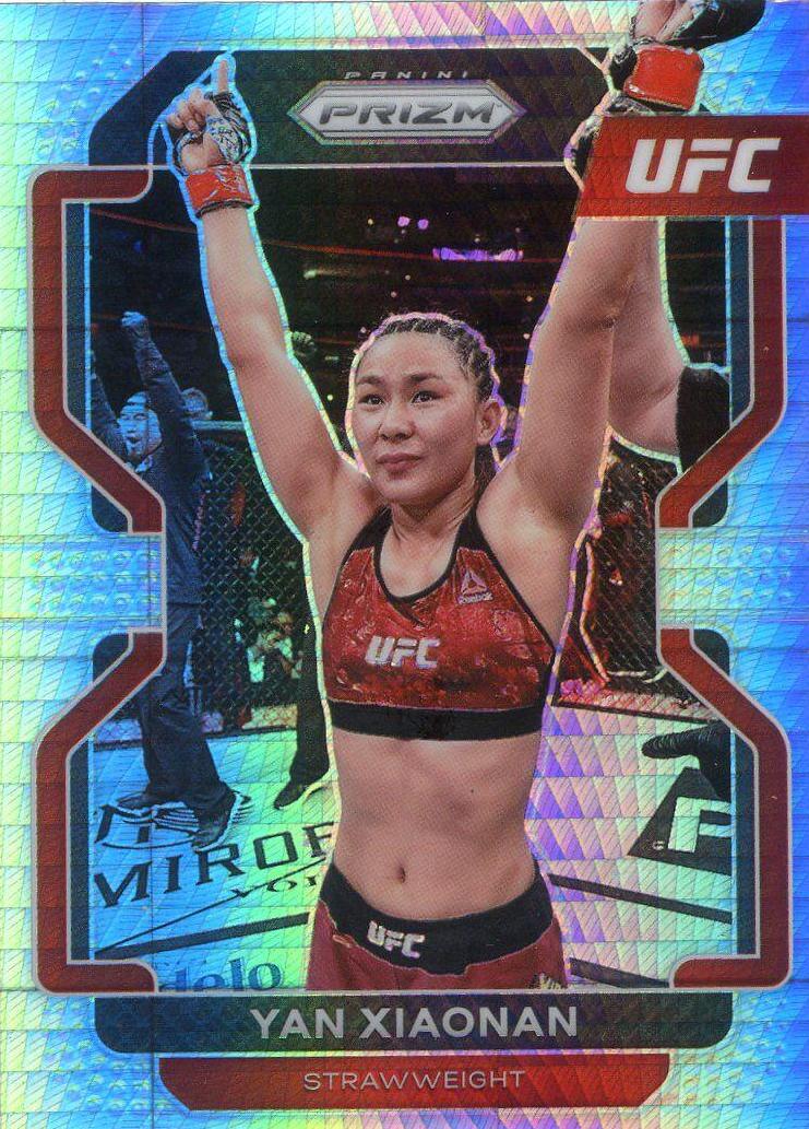Yan Xiaonan 2022 Panini Prizm UFC Base #194 Hyper