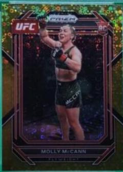 Molly McCann 2023 Panini Prizm Under Card UFC Base #114 Gold