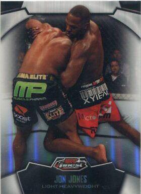 Jon Jones 2012 Topps Finest UFC Base #32 Refractor