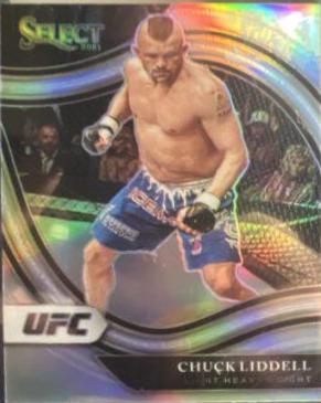 Chuck Liddell 2021 Panini Select UFC Octagonside #280 Silver