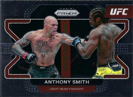 Anthony Smith 2022 Panini Prizm UFC Base #85 Green Pulsar