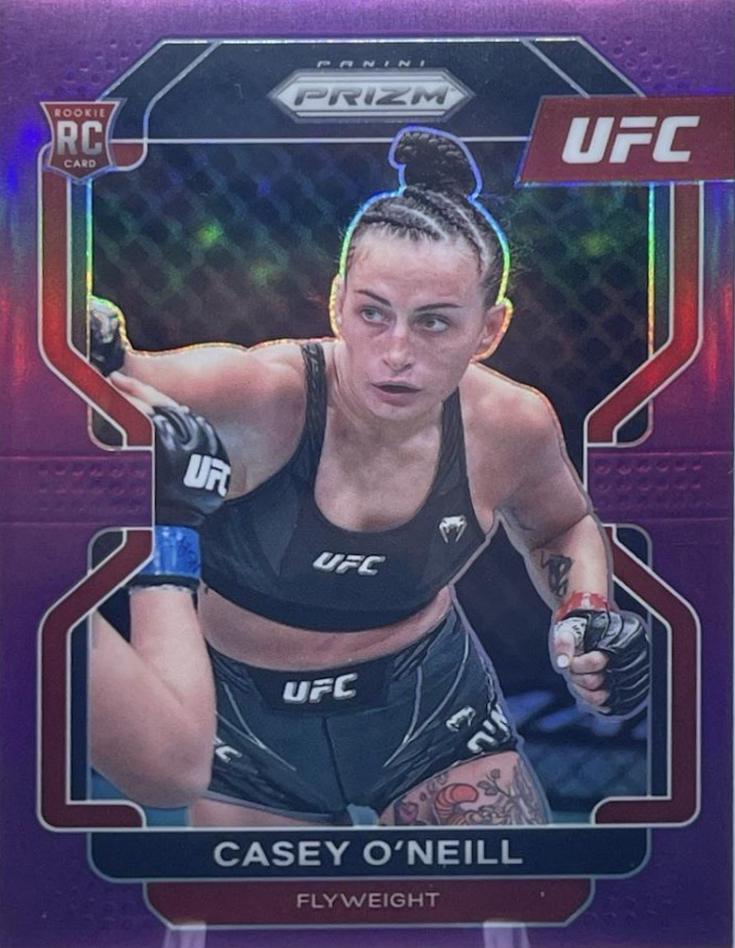 Casey O'Neill 2022 Panini Prizm UFC Base #179 Purple