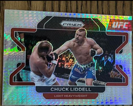 Chuck Liddell 2022 Panini Prizm UFC Base #9 Hyper