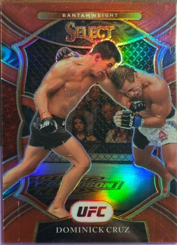 Dominick Cruz 2021 Panini Select UFC Concourse #42 Red