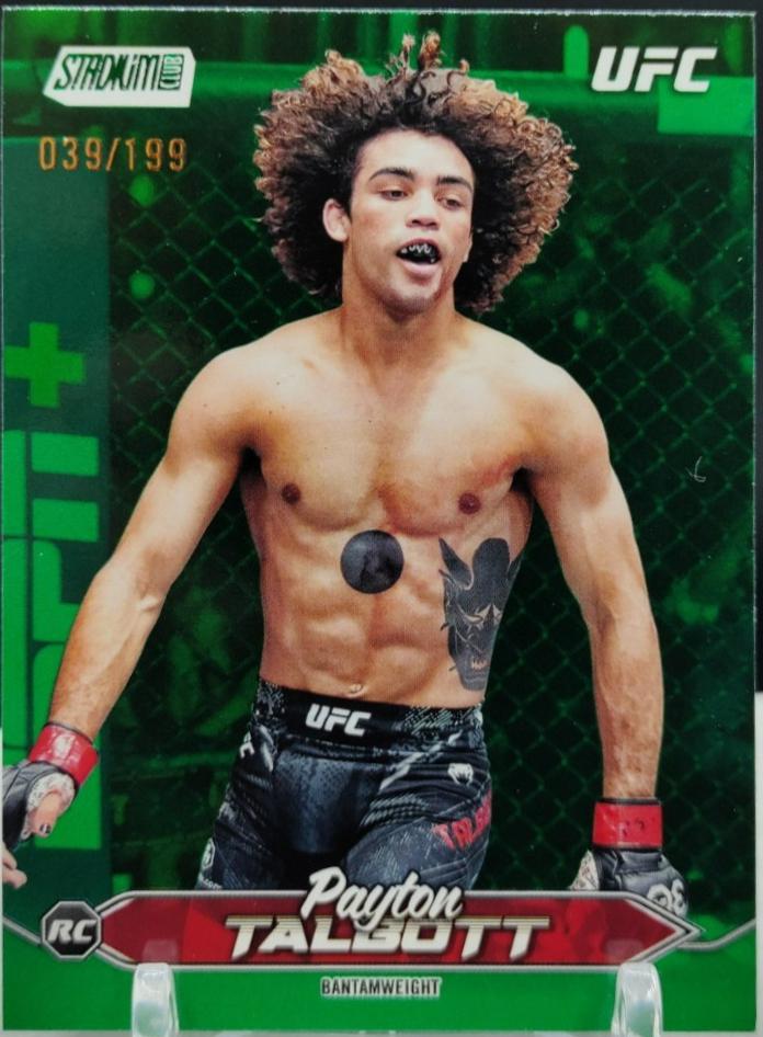 Payton Talbott 2025 Topps Stadium Club UFC Base #26 Green