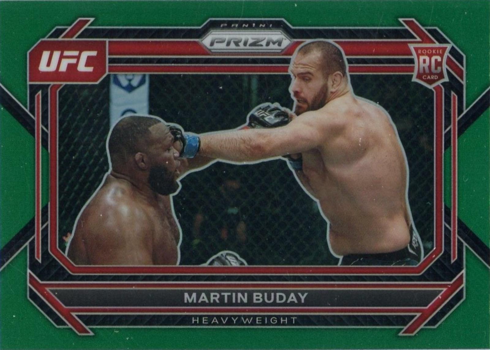 Martin Buday 2023 Panini Prizm UFC Base #37 Green