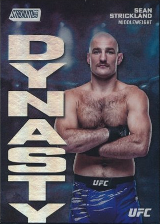 Sean Strickland 2025 Topps Stadium Club UFC Dynasty and Destiny #DD-17 Red