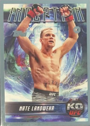 Nate Landwehr 2025 Topps Knockout UFC Inception #IN-45 Platinum